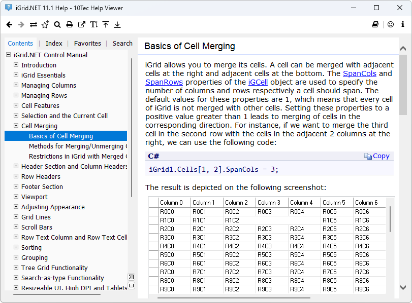 10Tec Help Viewer for MSHC files